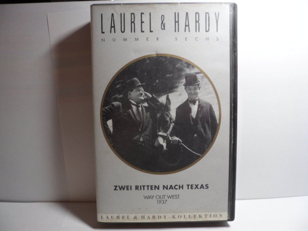 Tutti i VHS: VHS  LAUREL  & HARDY  Zwei Ritten nach Texas – Usato da Langnau i. E. venduto da mar_hw58
