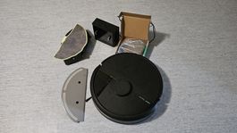 Roboterstaubsauger inkl. Zubehörset Schwarz, Zustand Gut