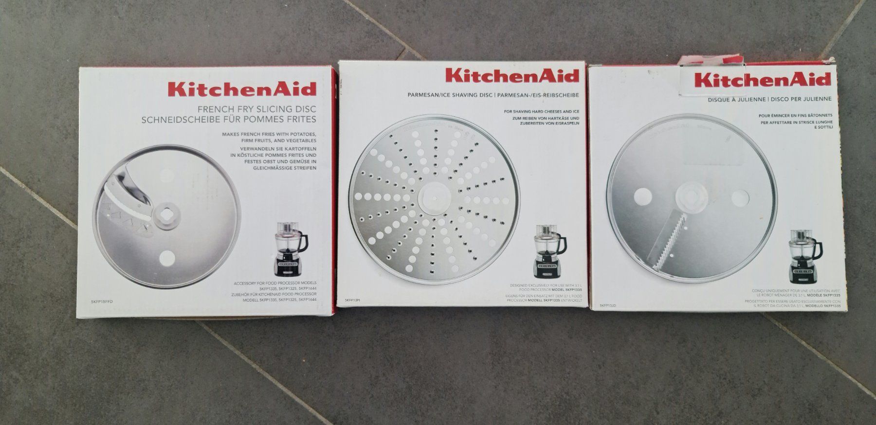 Kitchenaid Küchengeräte: Kitchen Aid Food Prozessor im Set – Gebraucht aus Basadingen von Sharon04 2