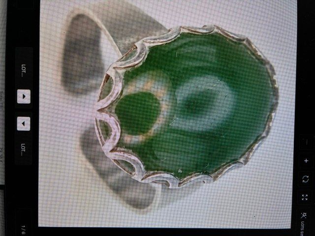 Anelli: bague argent sterling avec agate 4.7 gr – Usato da Evilard venduto da nenette01 2