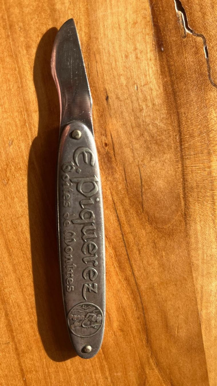 Taschenmesser: Uhrenmessermesser C. Piguerez Botes de Montres – Gebraucht aus Bern von daskannweg 1