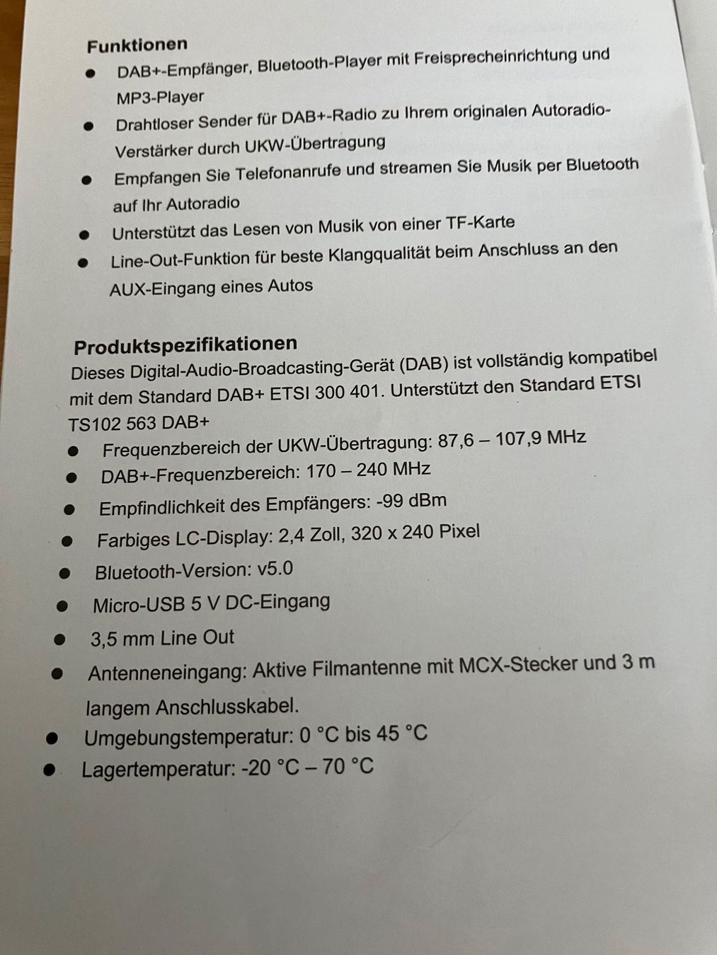 Radios: NOXON Road 2 DAB+ Radio FM Transmitter Bluetooth – Gebraucht aus Dintikon von 51rh 3
