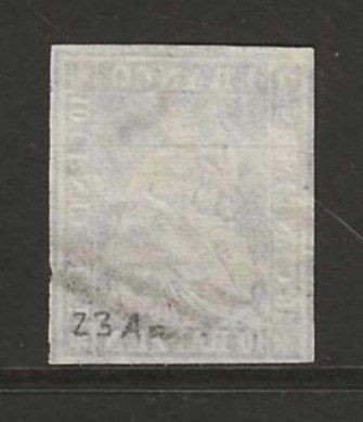 Tutti i francobolli: 1854 : Strubel Nr. 23Aa : KP 1300.-- – Usato da Gümligen venduto da Geniusbuy 1