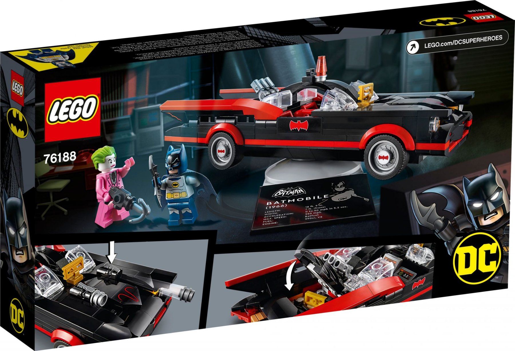 Lego Kit di costruzioni: LEGO Batman 76188 / Batmobile / NEU & originalverpackt – Nuovo e nell'imballaggio originale da Oftringen venduto da Spyker2 1