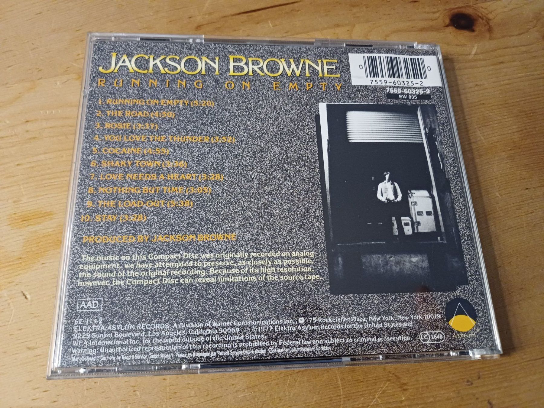 CDs: Jackson Browne - Running On Empty – Gebraucht aus Jona von Rreto71 1