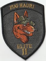 Stoffabzeichen Zug Hauri Elite II Armee Hund Abzeichen neu.