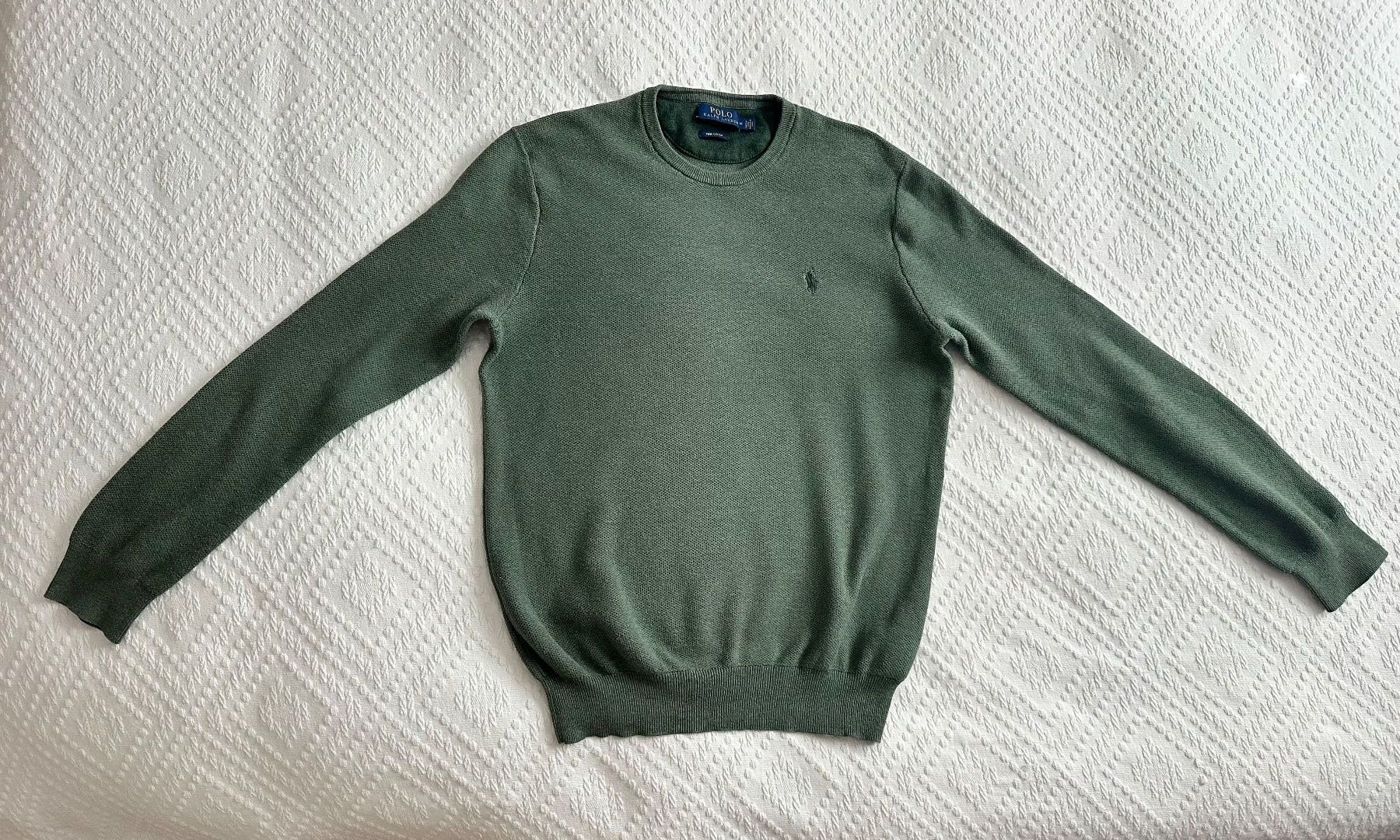 Polo Ralph Lauren Pullover & Sweatshirts: Pullover grün Polo Ralph Lauren Grösse M – Gebraucht aus Bülach von Jubet