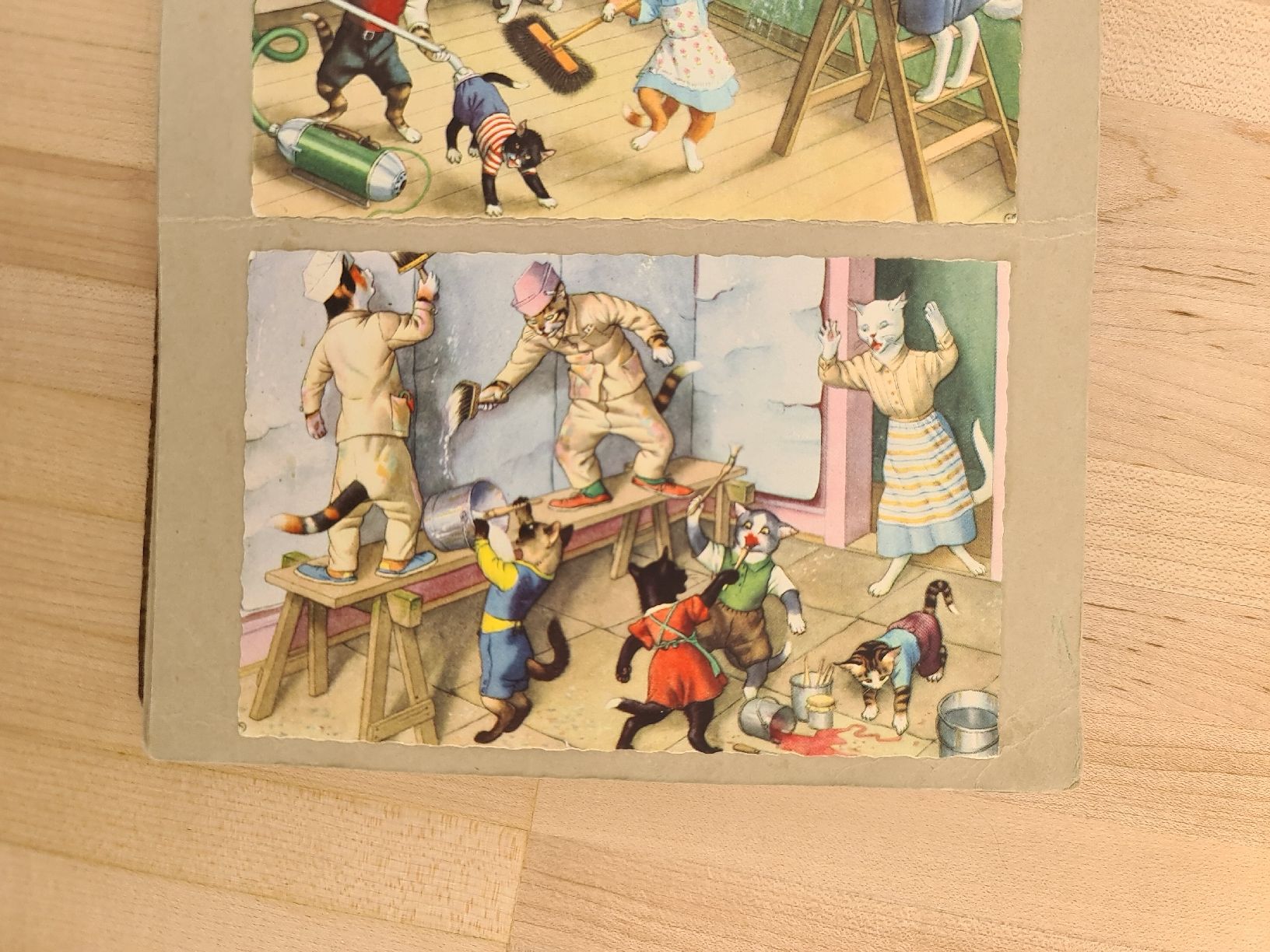 Album: Antikes Kartenalbum "Katzen" – Usato da Uster venduto da Cruleye 2