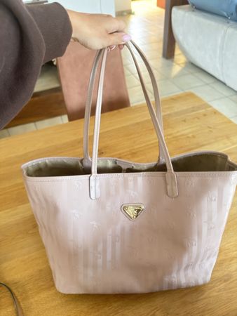 Mollerus Tasche Rosa mit Pochette zu verkaufen