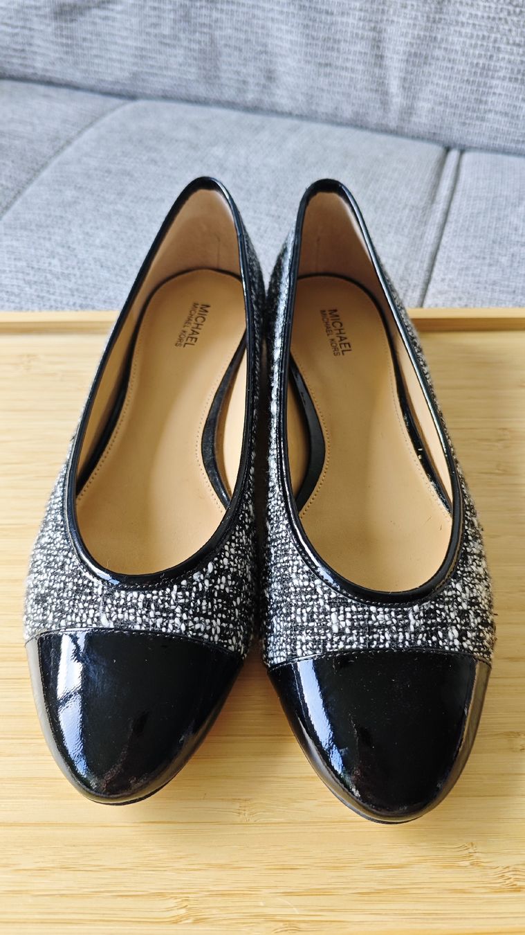 Michael Kors Scarpe da donna: Michael Kors Flats, Black & White Tweed, Size 39 – Nuovo (secondo la descrizione) da Zürich venduto da alu_dzr7 4