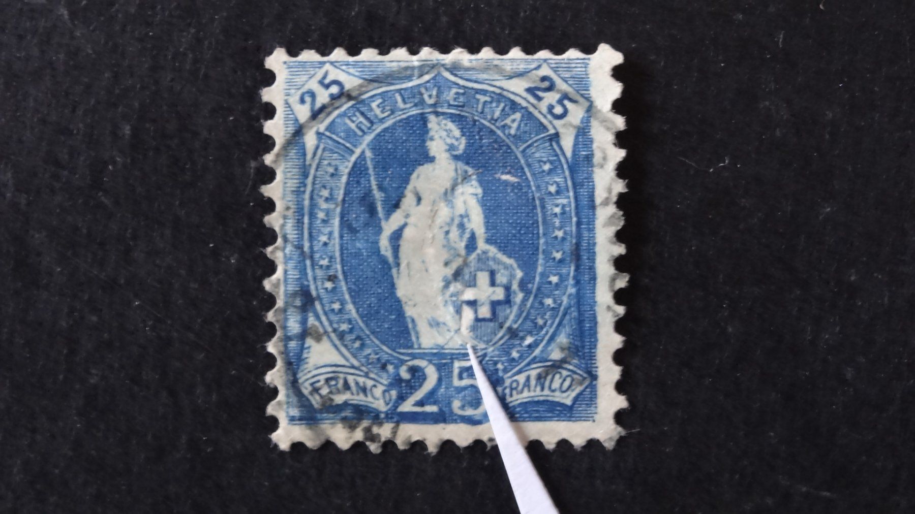 Tutti i francobolli: Strich durch Kreuz SBK 73D   62 – Usato da Anwil venduto da C-DAIHA