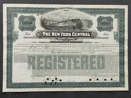 New York Central Railroad 1913, 1000 $ Bond