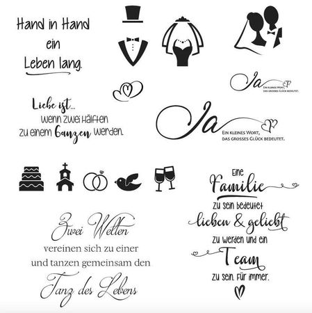 Serviette Hochzeit