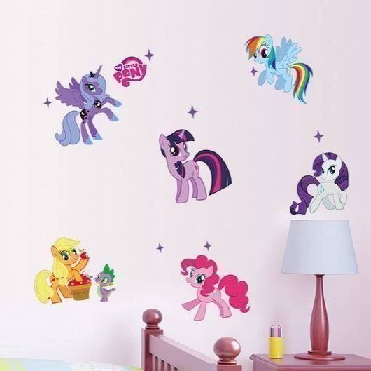Sticker: Sticker Mon Petit Poney 104 x 95 cm – Nuovo e nell'imballaggio originale da Gurmels venduto da Swisspod 1