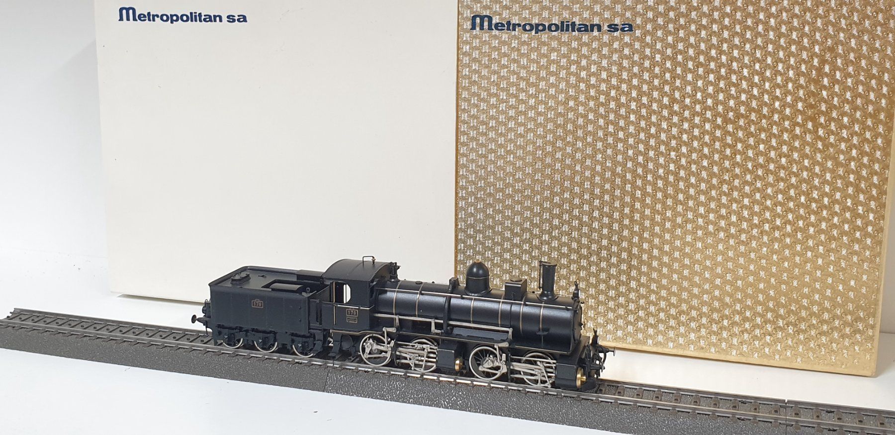 Metropolitan Modelleisenbahnen: Metrop SBB Malett D 2x2/2 179 Dampflok H0/DC – Neu (gemäss Beschreibung) aus Geroldswil von TopTrain54 3
