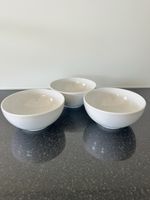 IKEA 365+ - 3x Schüssel, gerundete Form weiß, 13 cm