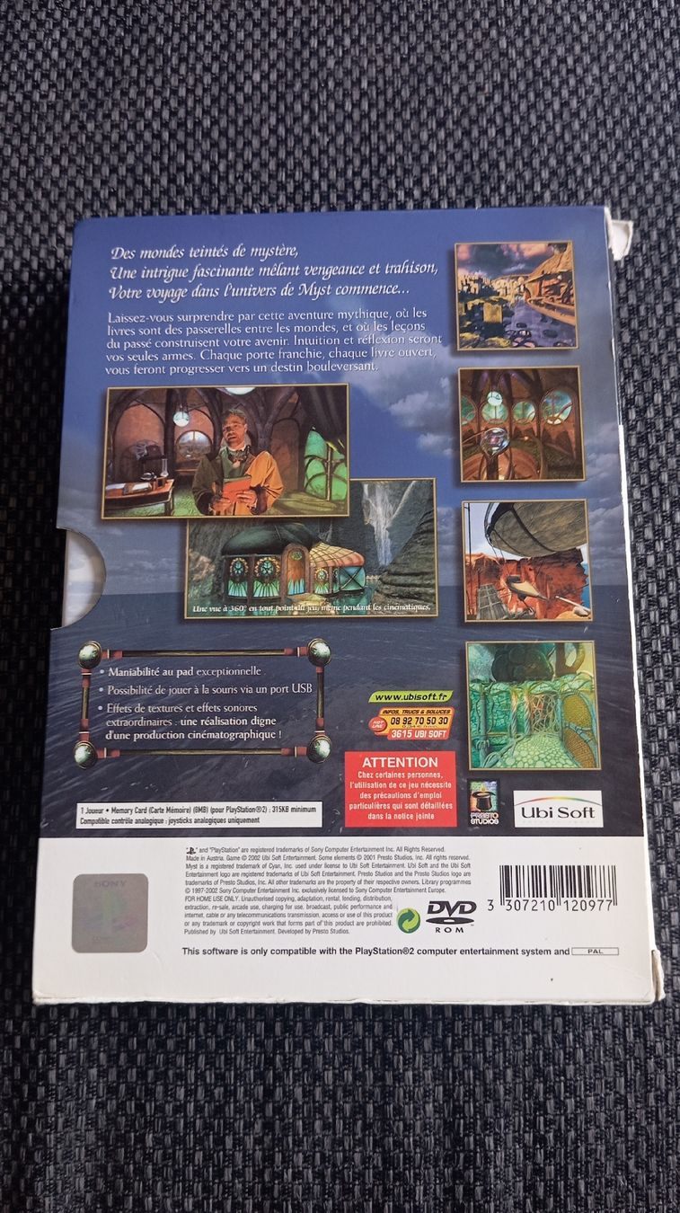 Giochi: Myst Exile III - PS2 Special Edition – Usato da Wangen b. Olten venduto da CrossasPlays 2