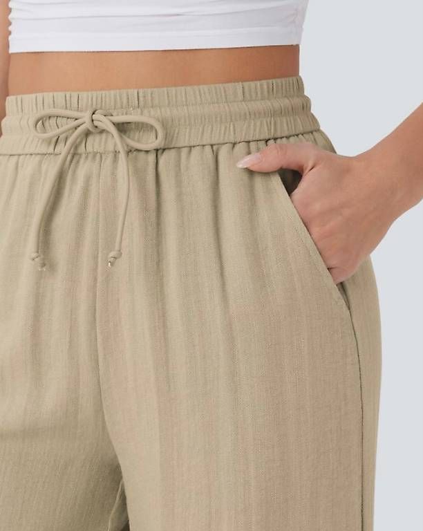 Halara Pantaloni: Freizeithose Halara beige Gr. S – Nuovo e nell'imballaggio originale da Thun venduto da Dak5 1