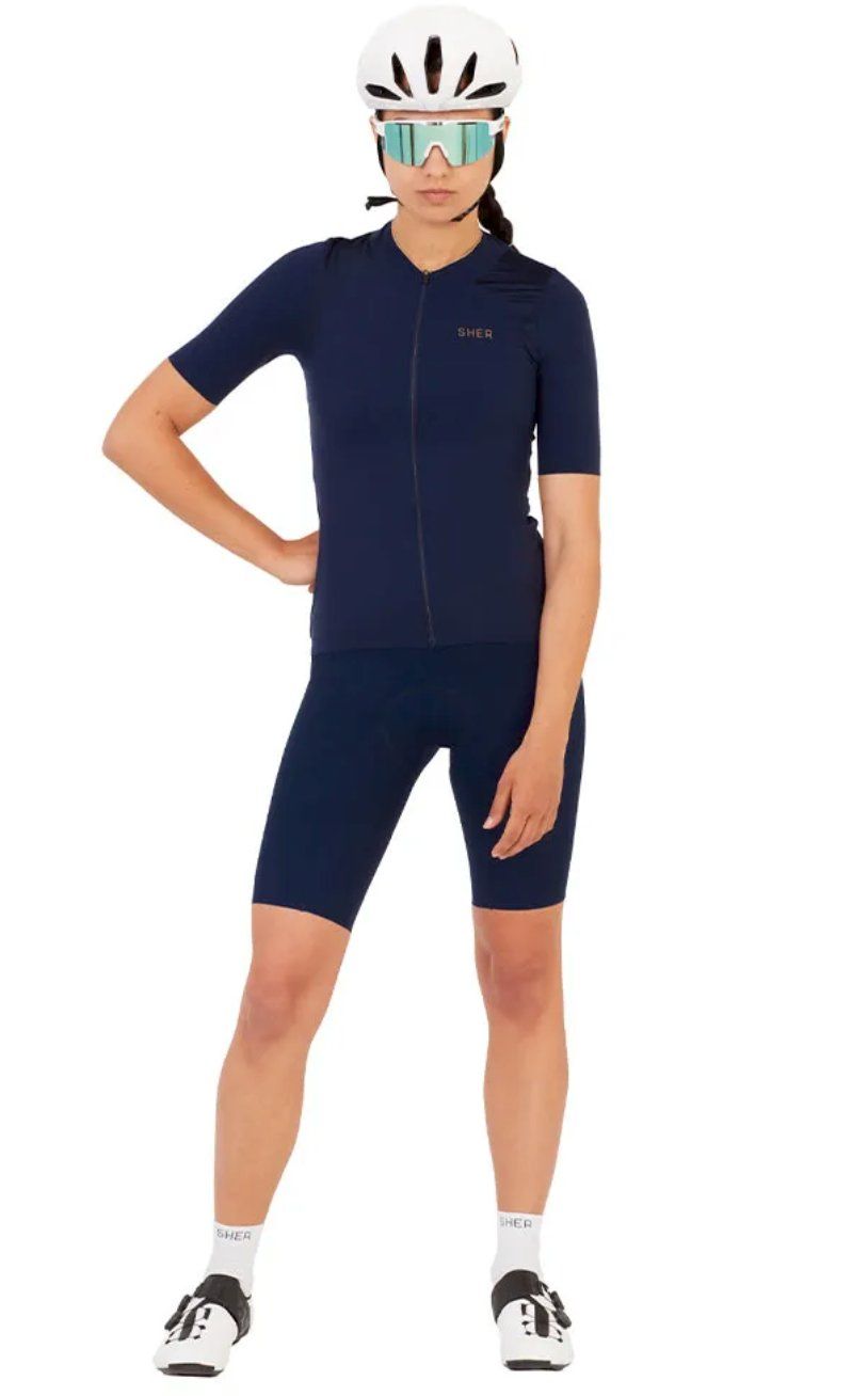 Canottiere & Pantaloni: SHER Radtrikot Venere blau Grösse M – Nuovo e nell'imballaggio originale da Bern venduto da TacTac_Cycling 3