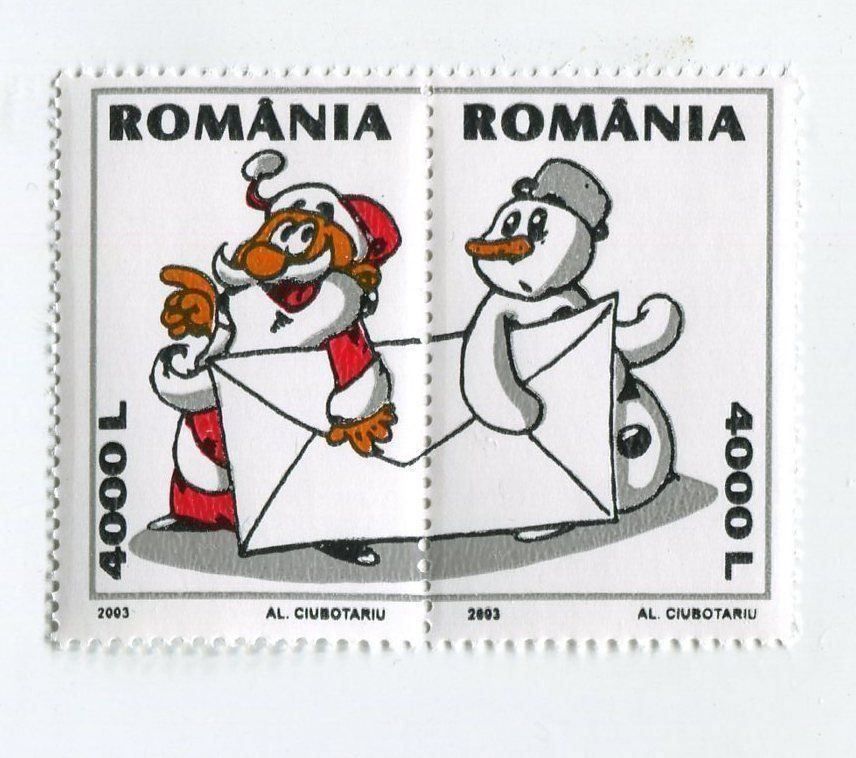 Alle Briefmarken: Briefmarken "Weihnachtsmann". Rumänien. – Neu und originalverpackt aus Basel von Butsch5