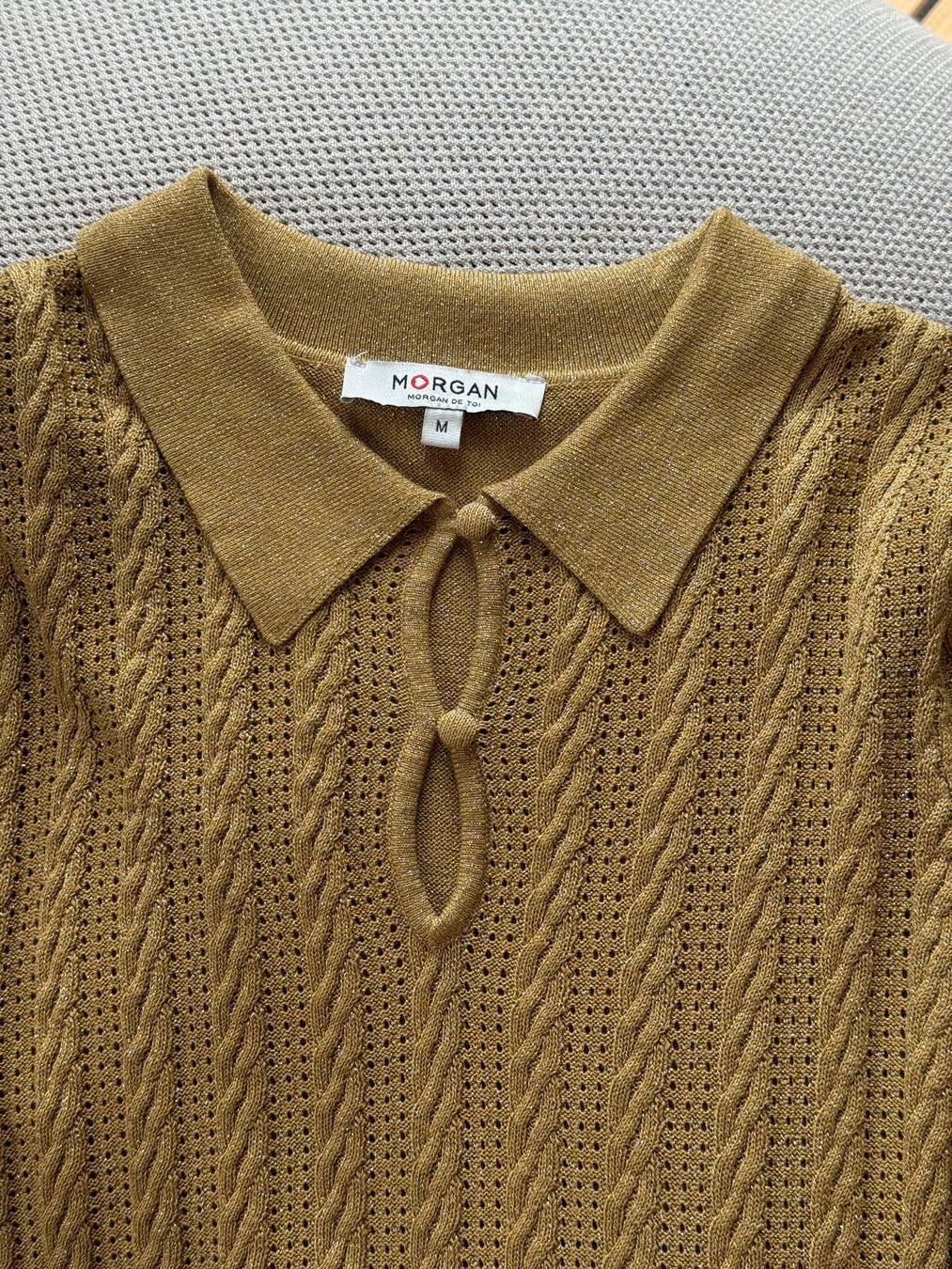 Morgan Maglioni & Felpe: HEUTE LETZTE GELEGENHEIT!! Glitzer Feinstrickpullover MORGAN – Nuovo (secondo la descrizione) da Meilen venduto da Vtamara 1