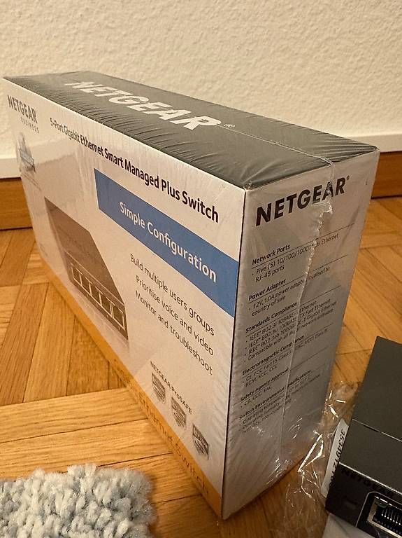 Hub & Switch: 2x Netgear Managed Gigabit Switch – Usato da Oberhasli venduto da mk-engineering 2