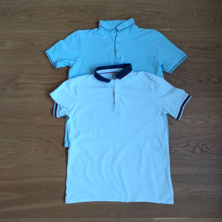 2 Poloshirts Gr. 170