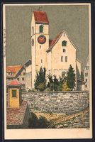 Rüti /ZH, Darstellung der Kirche, 1926