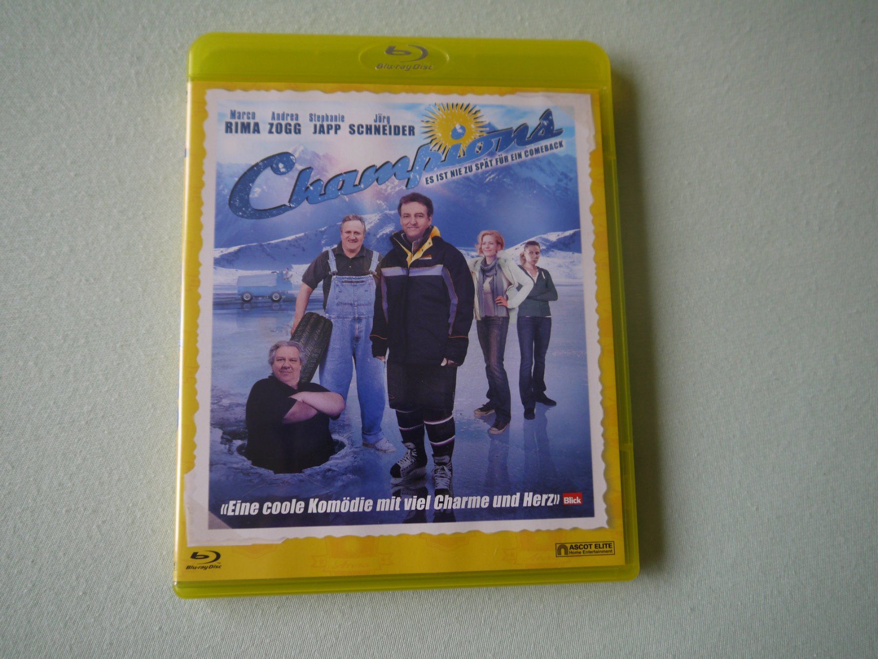 Alle DVDs: CHAMPIONS - Marco Rima - Blu Ray vergriffen – Gebraucht aus Hagendorn von Blaf