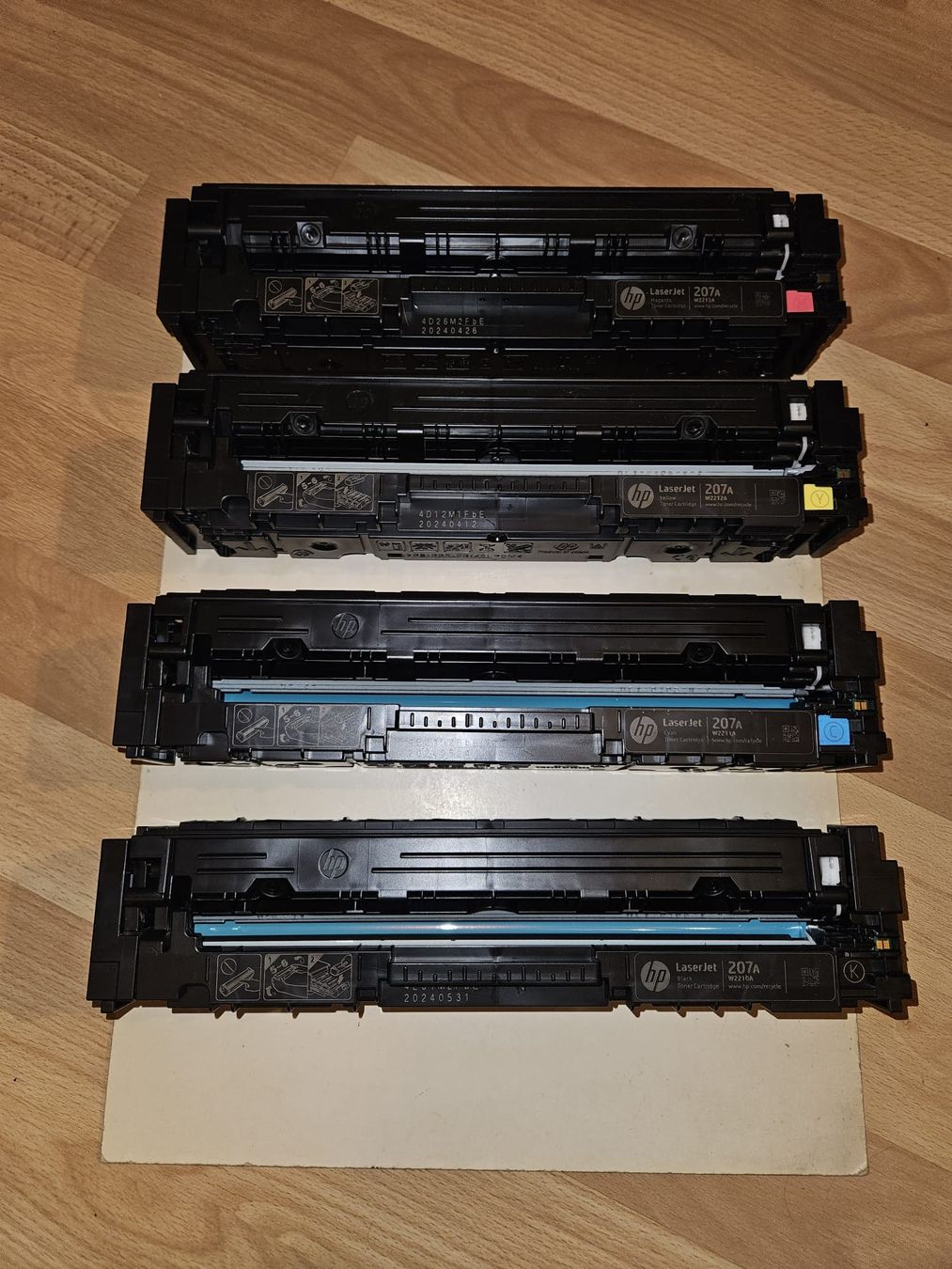 Hewlett Packard Cartucce per stampanti & toner: Set HP 207A Toner gebraucht – Usato da Trimbach venduto da Mijoli