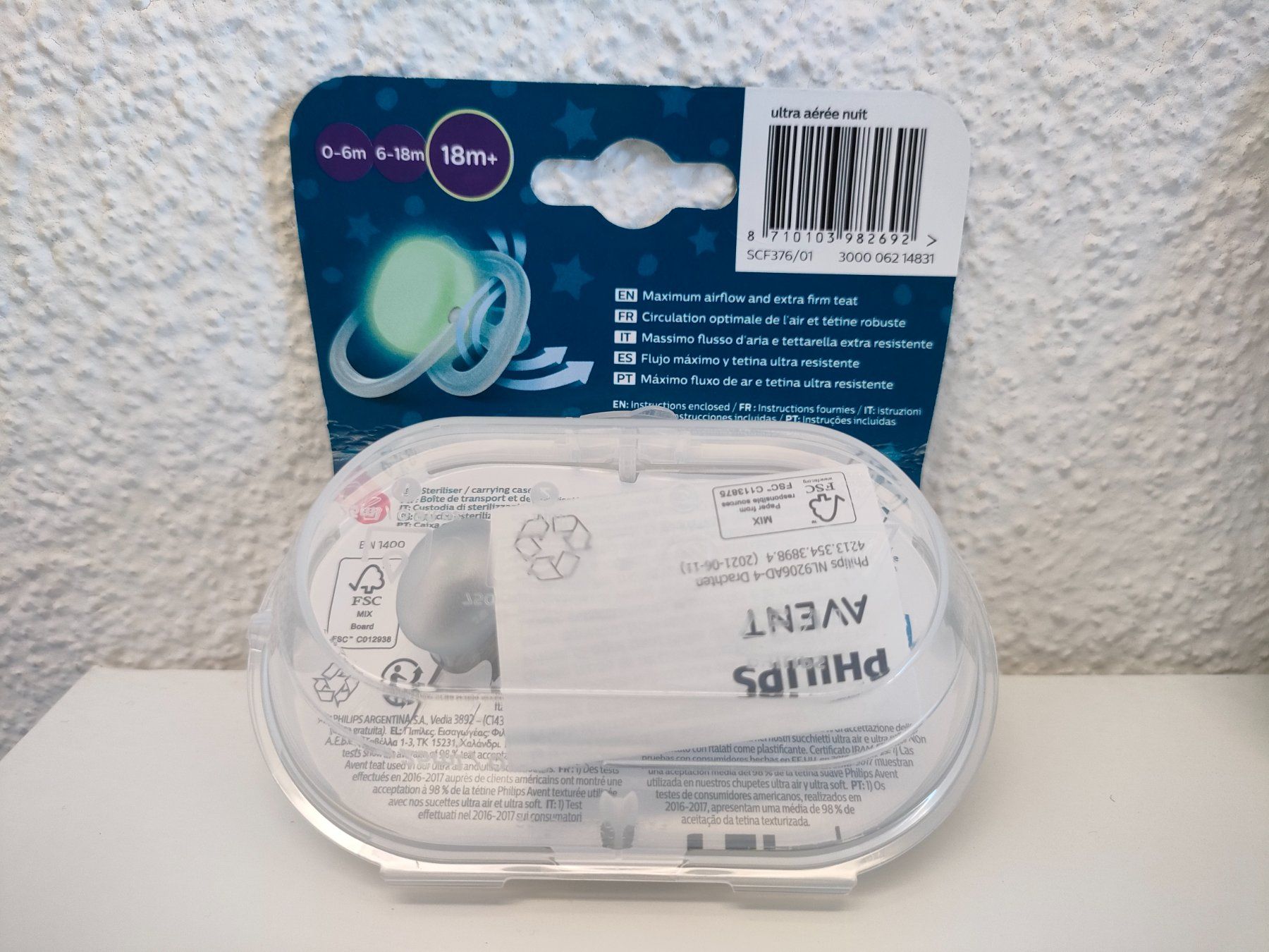 Avent Succhiotti & catenelle porta ciuccio: Philips Avent Schnuller ultra air – Nuovo e nell'imballaggio originale da Dietikon venduto da MJ_Sporting 3