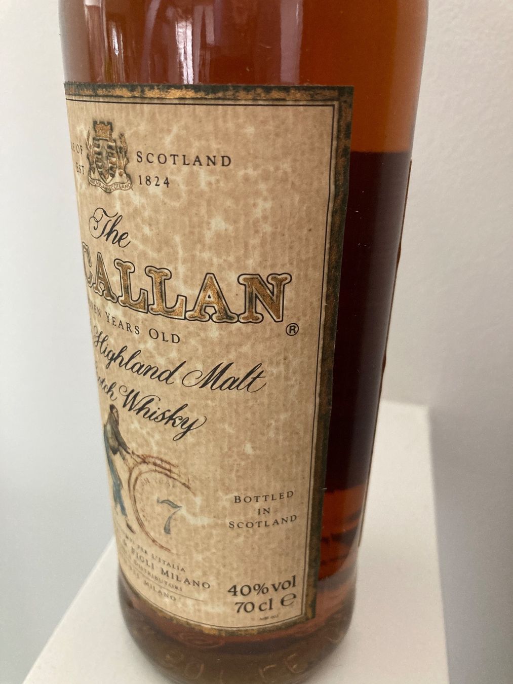 Macallan Bevande alcoliche: MACALLAN 7 years von ca 1990 – Nuovo (secondo la descrizione) da Roggwil BE venduto da Maui2000 3