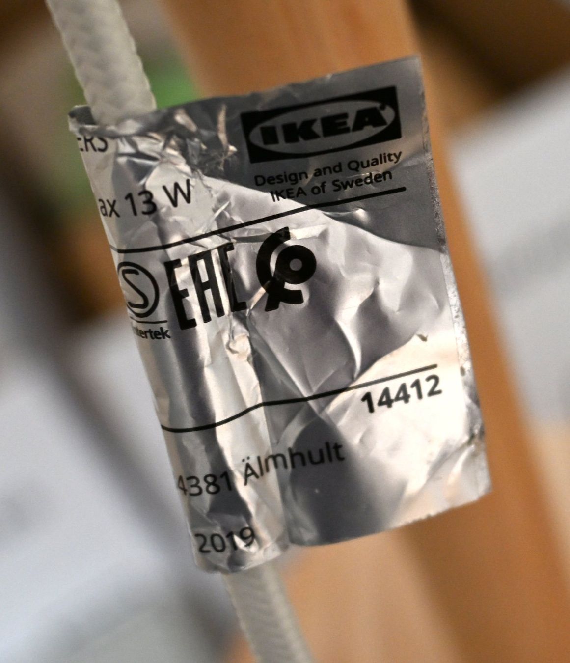 Ikea Lampade: IKEA LAUTERS Standleuchte | Esche / weiss – Nuovo (secondo la descrizione) da Scherz venduto da Neogeo5000 8