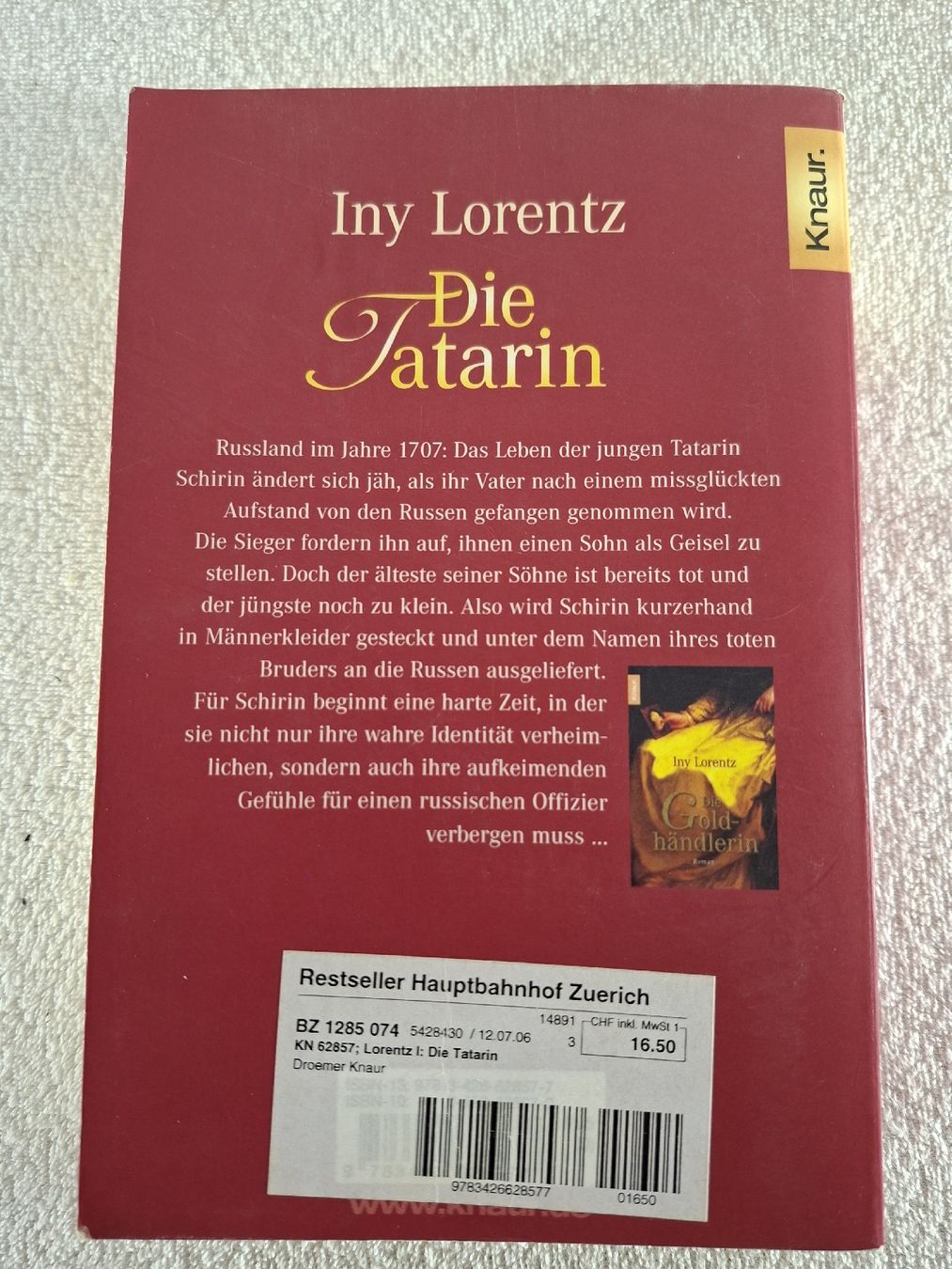 Libri: In Lorenz, Die Tatarin, Taschenbuch  – Usato da Grindelwald venduto da carro5 1