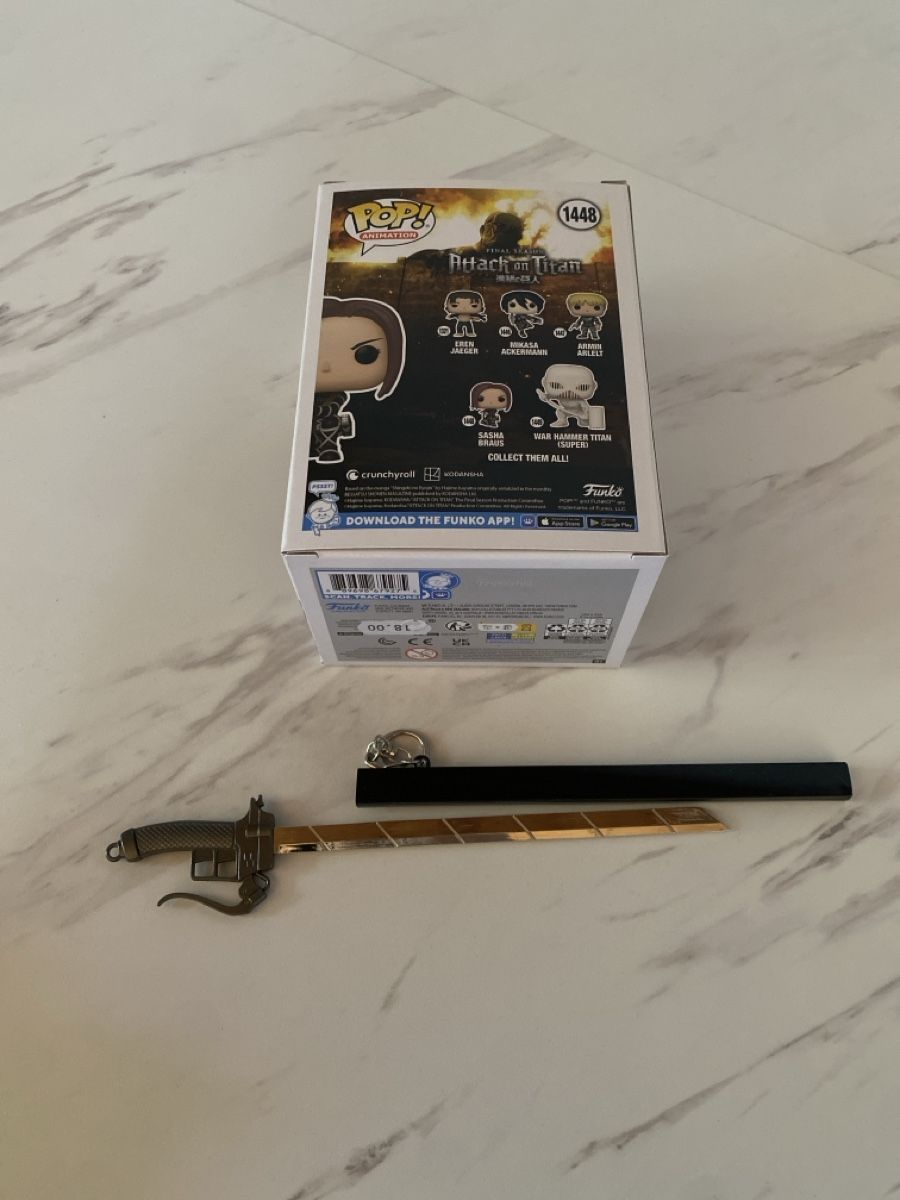Funko Figuren: Funko Pop Sasha Braus 1448 Attack on Titan – Gebraucht aus Bennau von L_Scho 1