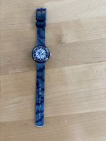 Armbanduhr Folli Follie blau mit Muster gebrauchter Zustand
