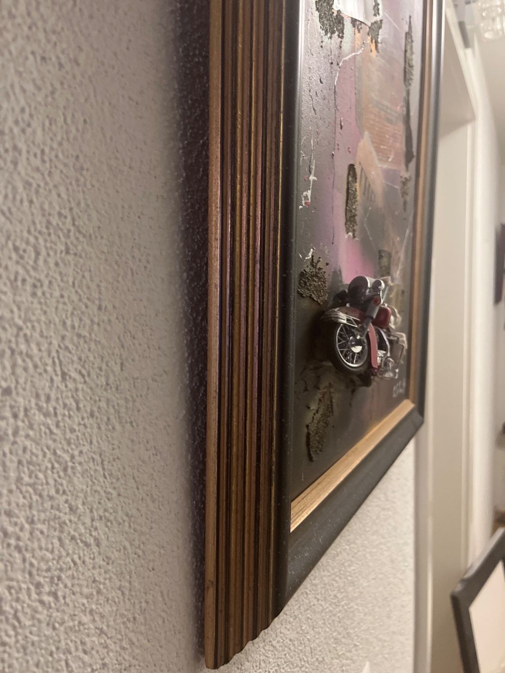 Dipinti: Bild mit Harley in 3 D Optik – Usato da Weiningen ZH venduto da and_6tm5 2