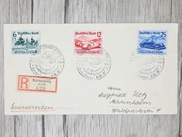 CL07 Enveloppe + Timbre Allemagne 1939