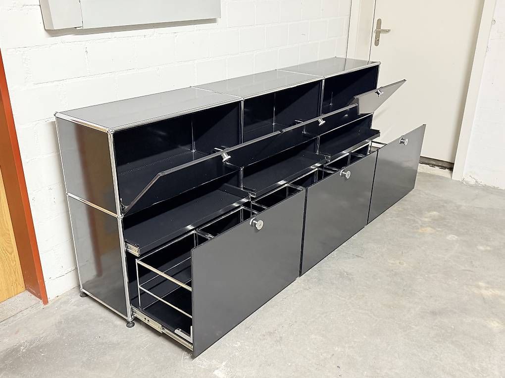 USM Kommoden: USM Haller Sideboard Schwarz – Gebraucht aus Dietikon von Kumar_Occasionen 8