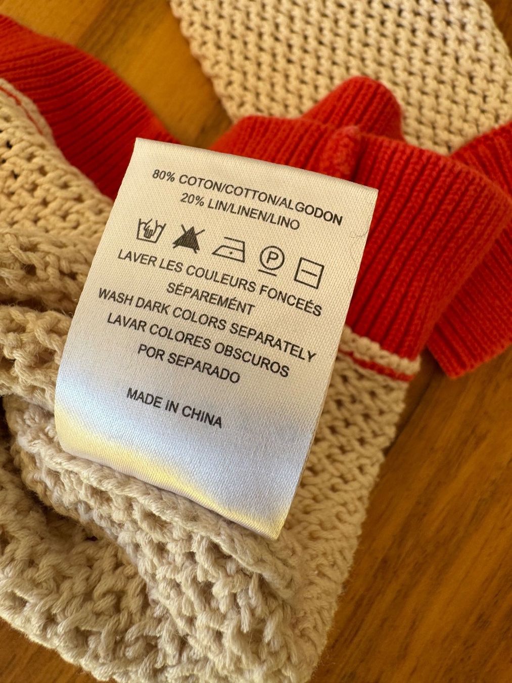 Sandro Maglioni & Felpe: Sandro Sommer Strickpullover, beige/orange S Top Zustand! – Nuovo (secondo la descrizione) da Meiringen venduto da magnooliaa 3