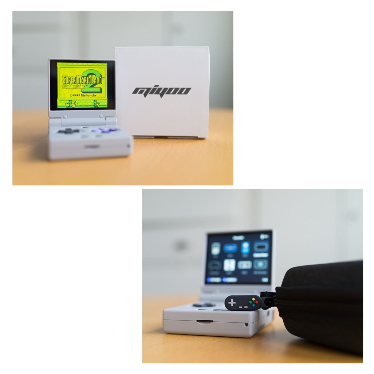 Console: Miyoo Mini Flip grau - Komplettpaket – Nuovo (secondo la descrizione) da Dielsdorf venduto da RetroMeister 1