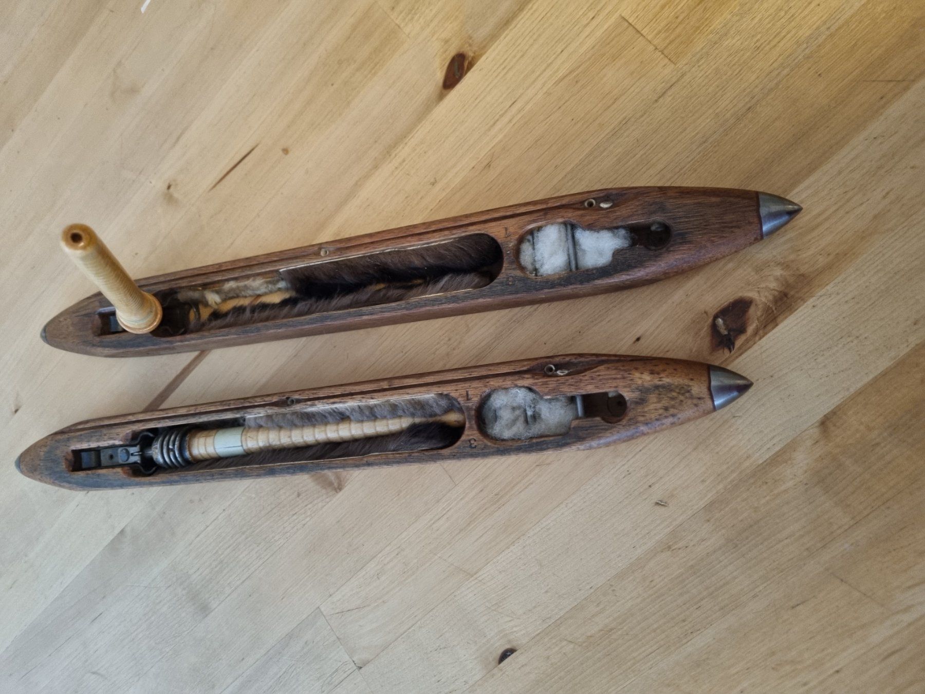 Telai per tessitura: Zwei  original  Webstuhlschiffli – Usato da Neuendorf venduto da mlu_wk88 1