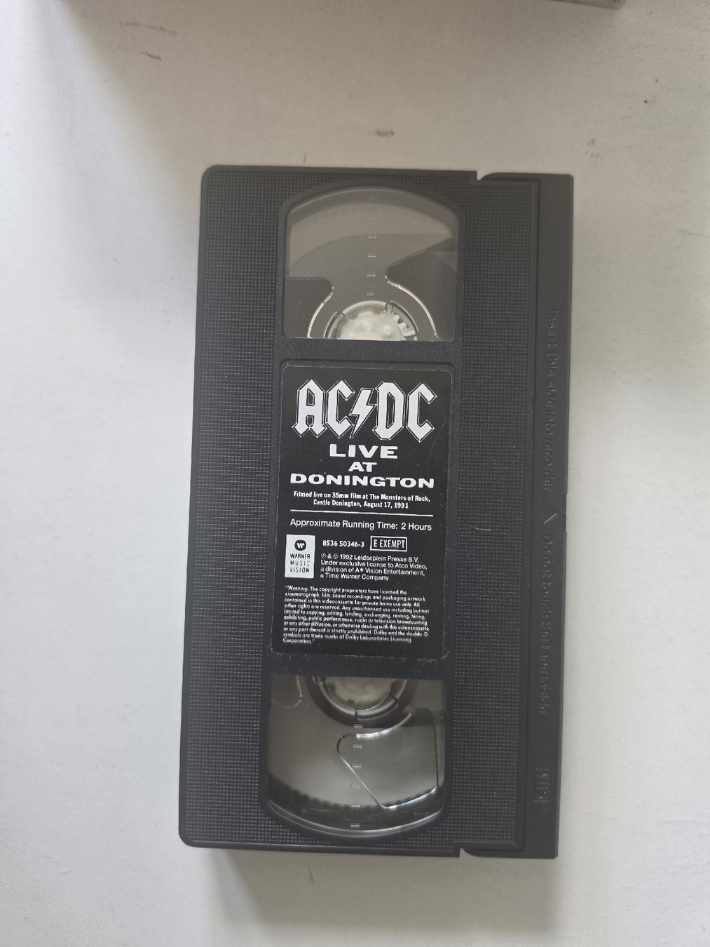 Toutes les VHS: AC/DC Live At Donington VHS NTSC – D'occasion à Losone par dar_h9gj 2