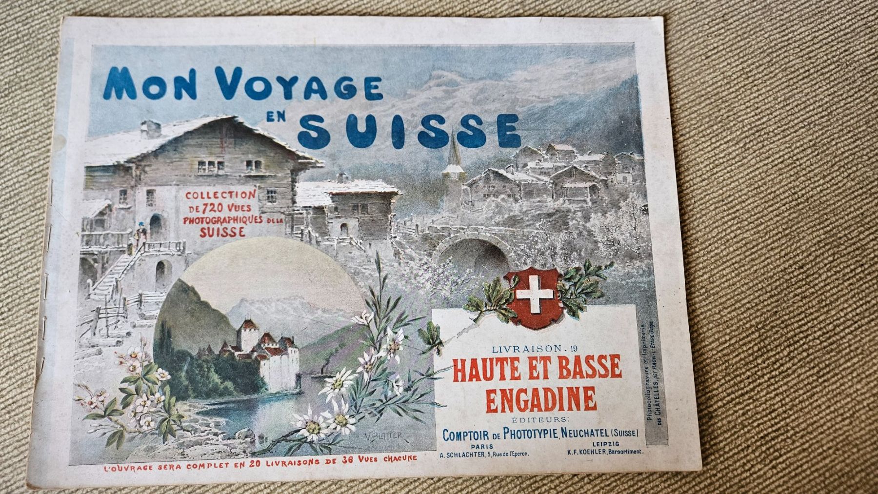 Bücher: Mon voyage en suisse - Collection complète – Gebraucht aus Estavayer-le-Lac von coca7425 3