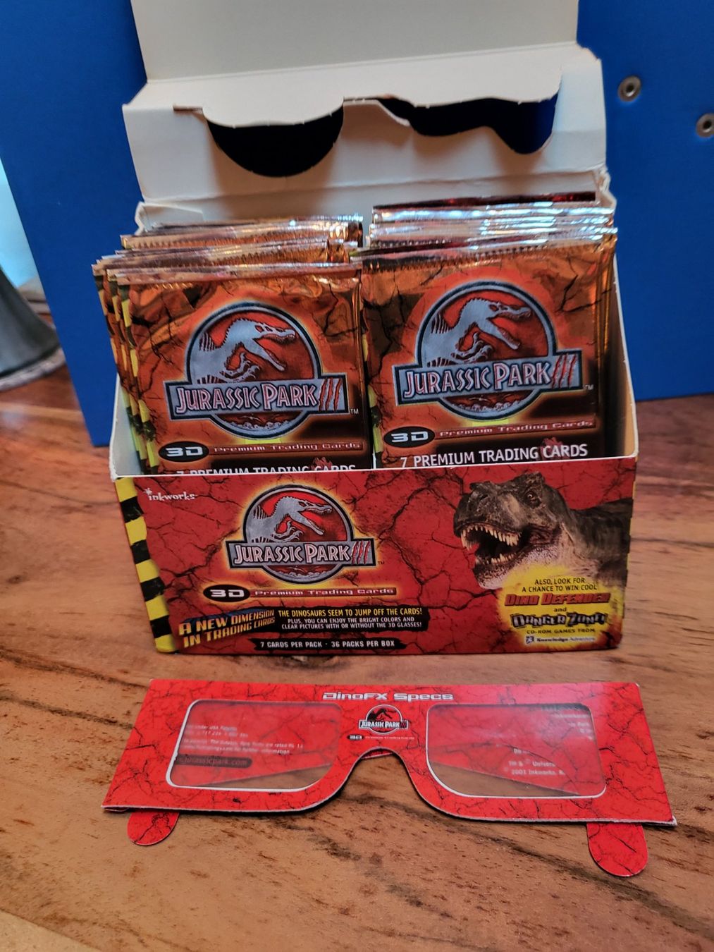 Carte collezionabili: TRADING CARDS JURASSIC PARK – Nuovo e nell'imballaggio originale da Schönenberg ZH venduto da heaangst 1