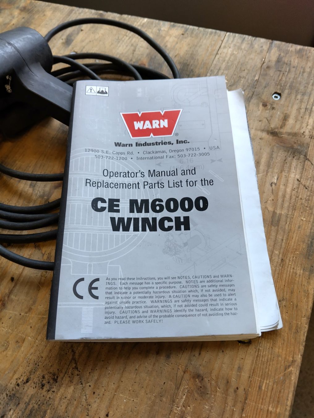 Altro per stoccaggio & trasporto: Treuil Warn M6000 - 2.7t – Usato da Chevenez venduto da stefou18 4
