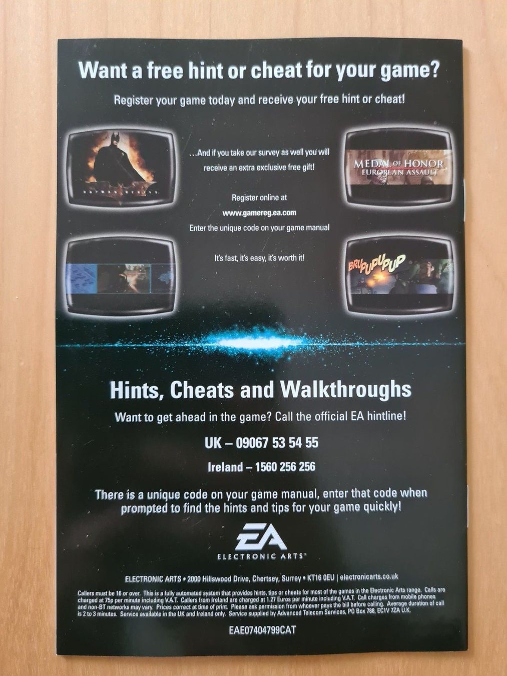 Libri: EA The Gaming Guide – Usato da Oberwil BL venduto da Spieltopia 1