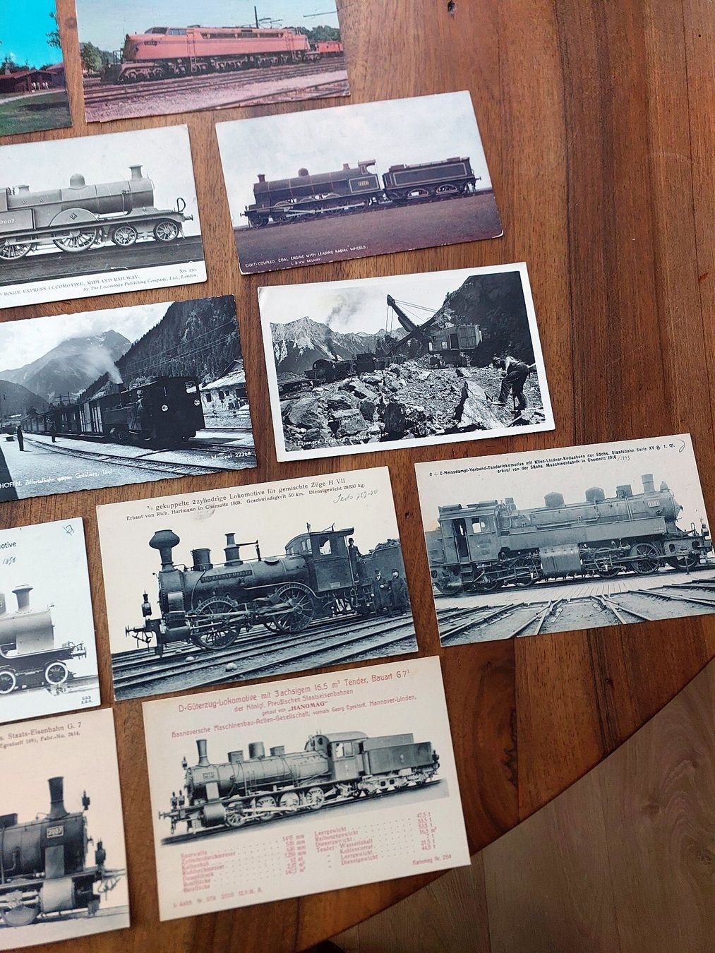 Ansichtskarten: 200 versch. Eisenbahn-Ansichtskarten Ausland - Kleinformat! – Gebraucht aus Schönenwerd von Steidi 3