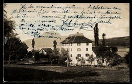 AK Küssnacht am Rigi, Villa am See