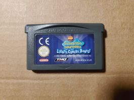 Spongebob Squarepants Lights Camera Pants! GameBoy Advance